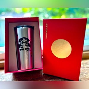 Starbucks Queen Of Hearts Metallic Hot Cup
